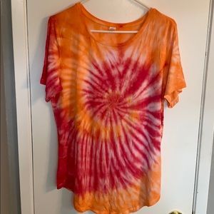 NWOT Handmade Tie Dye Shirt Size Large